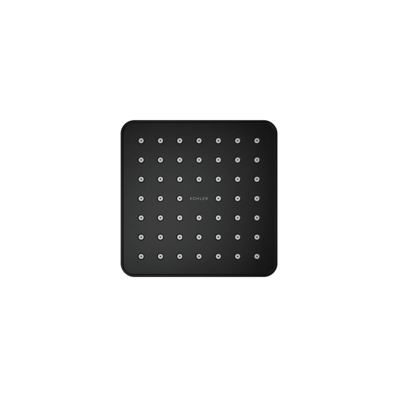 Venza Single-Function Showerhead, 1.5 Gpm, Matte Black