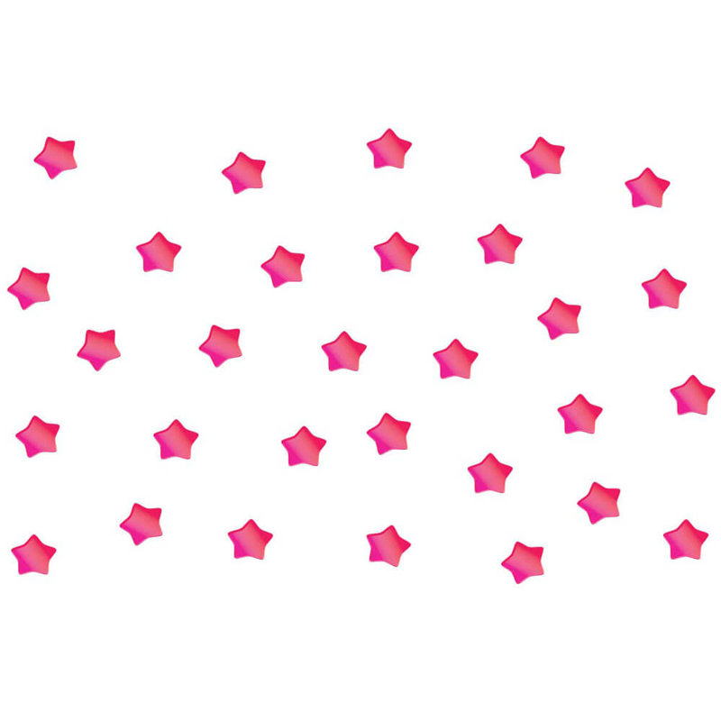 Astrology & Stars Non-Wall Damaging Wall Decal, Pink