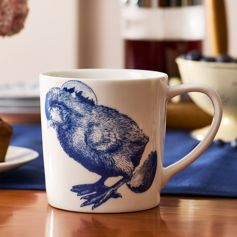Grumpy Chick Mug Porcelain