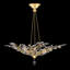 Crystal Laurel 35" Round Pendant-59722186-127662801