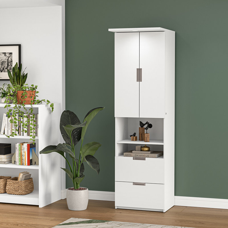 Tour pour garde-robe l 23,5 po Balleza, Blanc