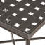 Table de bout pour patio de jardin