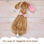 Tenue d'oie grande taille lapin brun
