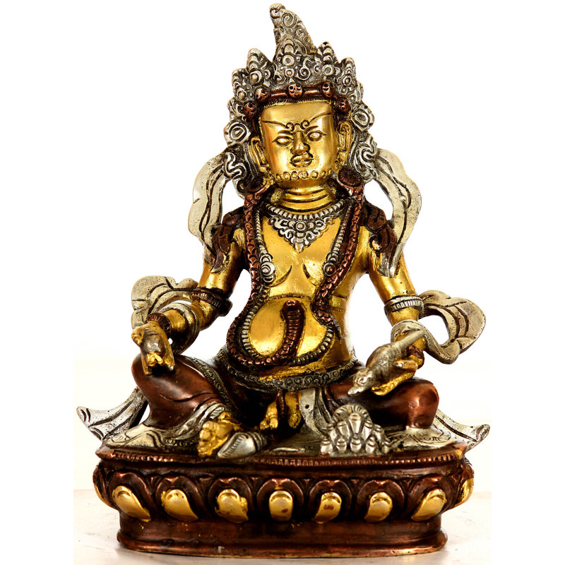 Bouddha tibétain Kubera - dieu de la richesse
