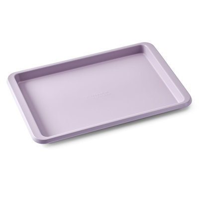 9X13in Nonstick Aluminized Steel Baking Sheet, Beetroot