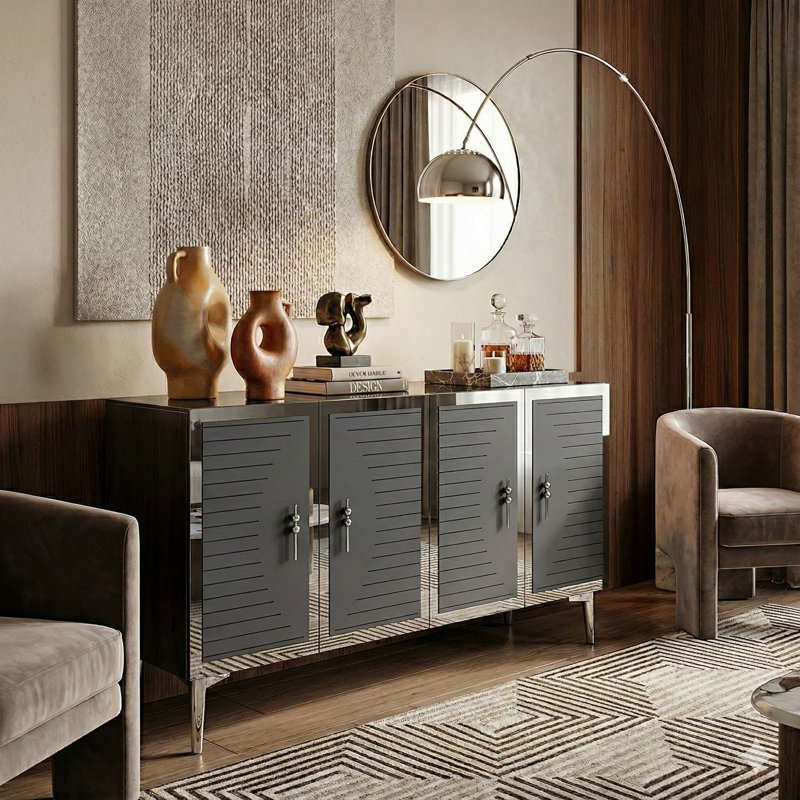 Console, Black/Silver