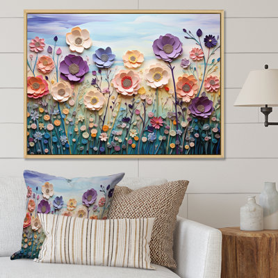 Meadow Melody II - Modern Canvas Wall Art