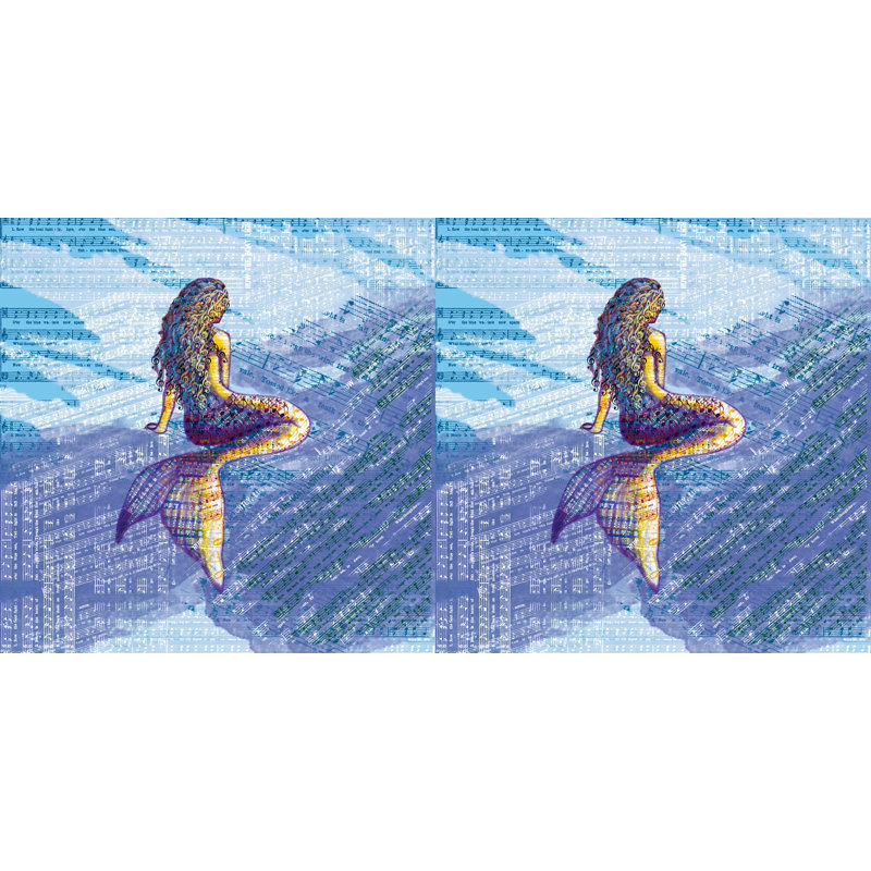 Coussin décoratif d'extérieur imprimé plage, 18 po x 18 po
