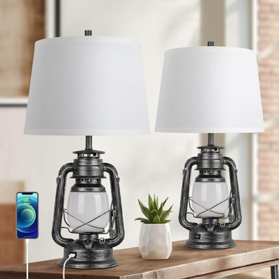 Ahonesti Metal USB Table Lamp