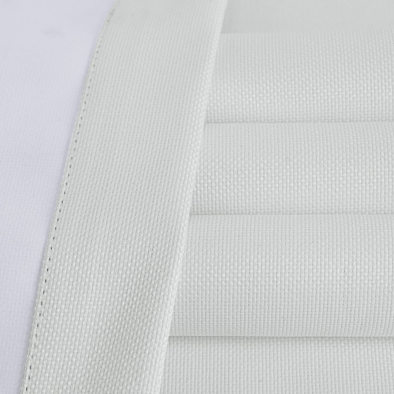Solid Performance Linen Thermal Blackout Curtains  for Bedroom & Living Room Curtains Single Panel Grommet / Eyelet