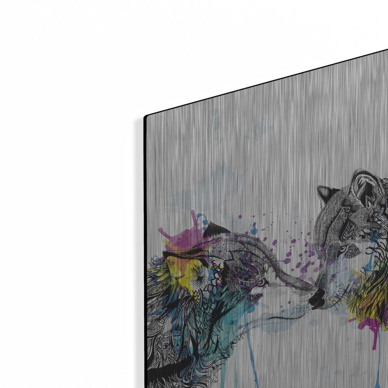 «Wolves» par Karin Roberts, H 16 po x l 12 po