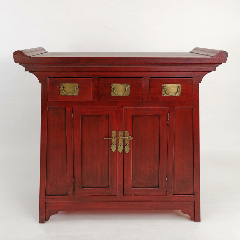 Scholl Accent Cabinet, Red
