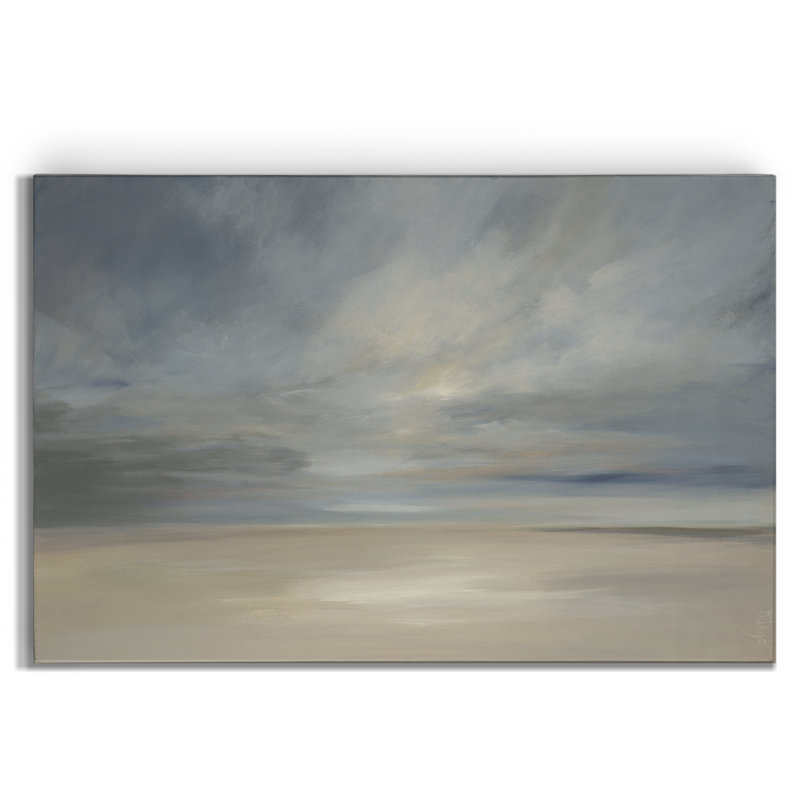 Espoir, peinture sur toile tendue, H 8 po x l 12 po x P 1,5 po