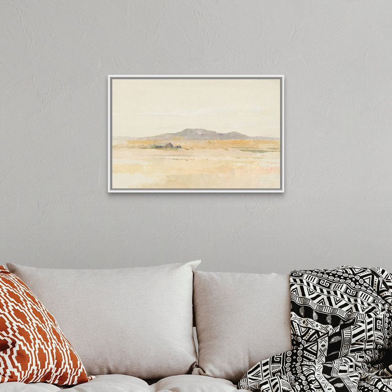 Babeurre - reproduction d'art, H 22 po x l 32 po x P 1,75po, Cadre flottant blanc