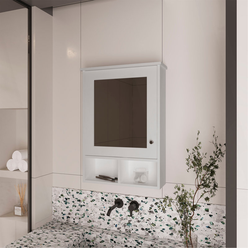 Medicine Cabinet Gibson, Bathroom, White