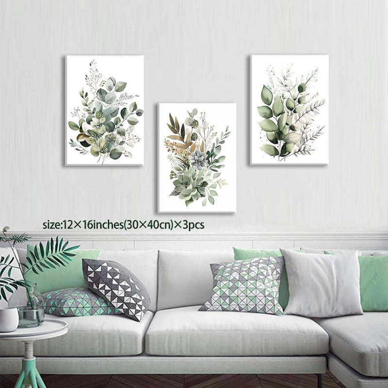 3 Piece Wrapped Canvas Print