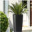 2 Pack Tall 21.7 in Planters for Outdoor Plants Modern Tall Square Planter Box Indoor Outdoor Porch Patio Flower Pot Modern Big Tapered Matte Tree Flower Pot for Garden-1173759306