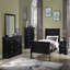 Armoire de rangement élégante et contemporaine en bois massif 1 tiroir Louis Philip 1Pc-1333047741