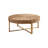 Retro Solid Wood Round Coffee Table