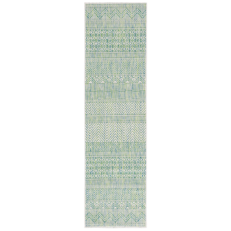 Altia Performance Southwestern Indoor/Outdoor Area Rug, Runner 2'3" x 8'