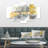 Styron Moving in and Out of Traffic II Yellow Grey' Print Multi-Piece Image on Canvas