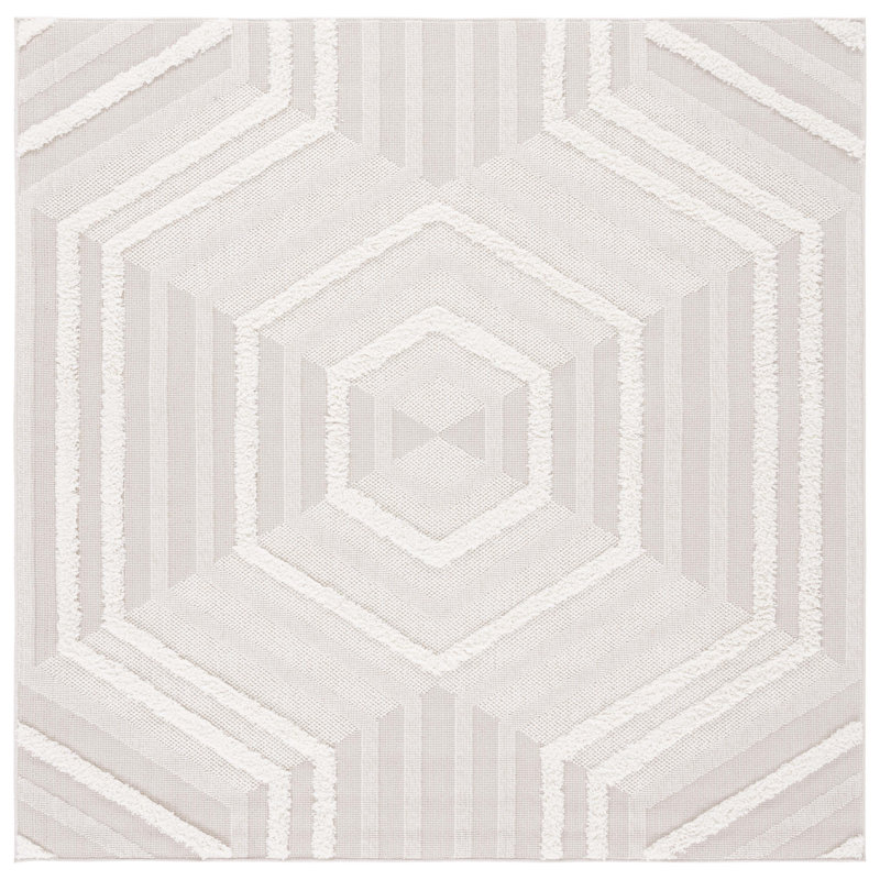 Trends Performance Geometric Rug, Square 6'7"