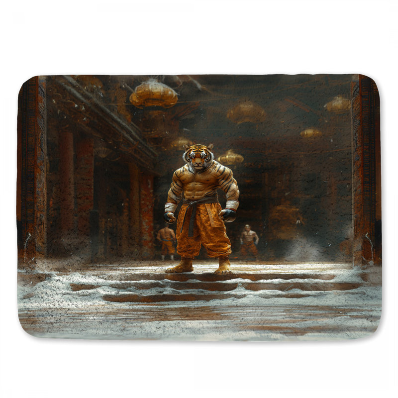Tapis de bain Tiger, L 24 po x l 17 po