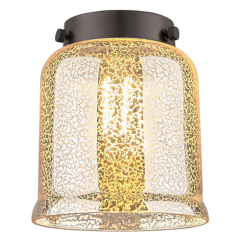 Mini 2 - Amberlynn - Mini-luminaire suspendu avec tige 5 po Nouveau - ampoule non incluse, Chrome poli, Argent mercuré plaqué