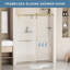 Porte de douche sans cadre l 60 po x H 76 po-111809588