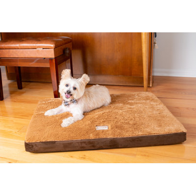 Orthopedic Memory Foam Suede Pet Bed