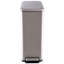  43L Dual Kitchen Recycling Bin with Pedal, 2 Compartments, Slim Space-Saving Design