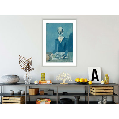 «The Ascetic (L 'Ascète)» par Pablo Picasso, impression giclée sur cadre