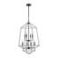 Lustre géométrique à intensité variable 8 lumières Guillaine-404087192
