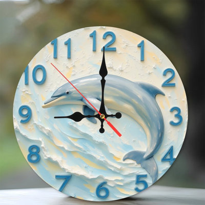 Dolphin Wall Clock