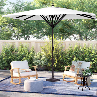 Parasol de marché rectangulaire 8 pi x 11 pi Gaberielle