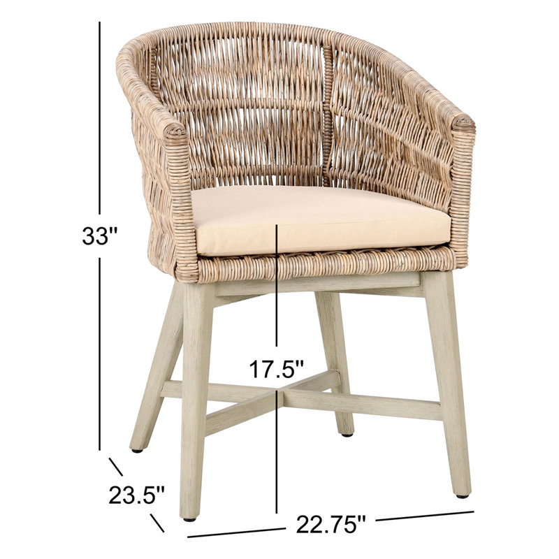 Collins Outdoor Solid Woood Dining Chair