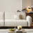Linen High-Leg Straight Sofa