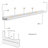 Aethan 2 Piece Picture Ledge Wall Shelf