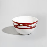 Missoni Rice Bowl Nastri Bordeaux Set 2 Pcs. Diam. 11.3" H 2.4 "