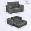 Seila 2 Seater Linen Sofa Bed-1899579337