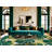 Washable Monstera Leaves Hawaiian Area Rug-297567759