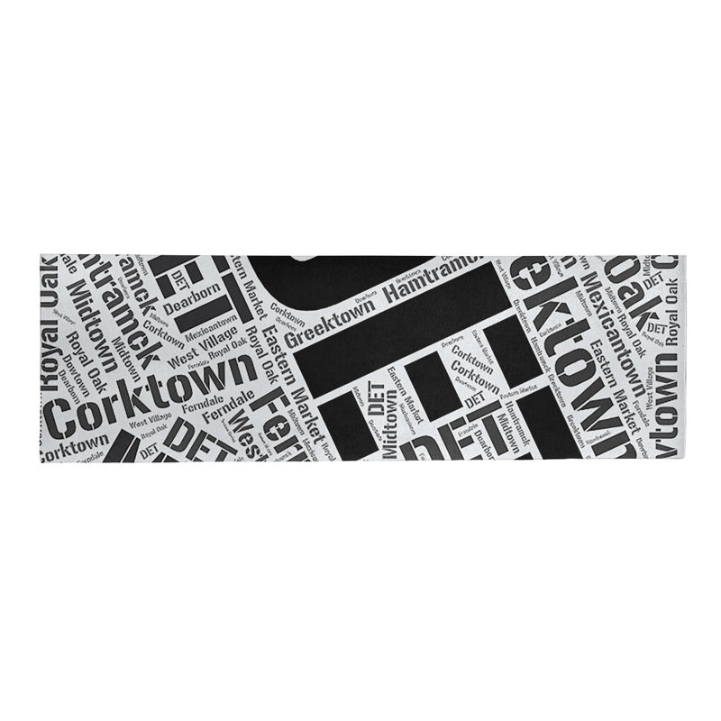 Chenille Indoor Rug, Runner 2.5' x 8'