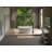 Freestanding Floor Mount Tub Filler Faucet with Hand Shower Pluto - Matte Black-95302653-95426497