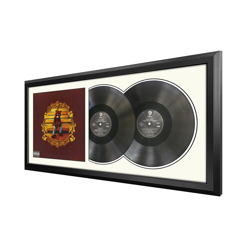 Double disque avec passe-partout blanc Kanye West, Blanc