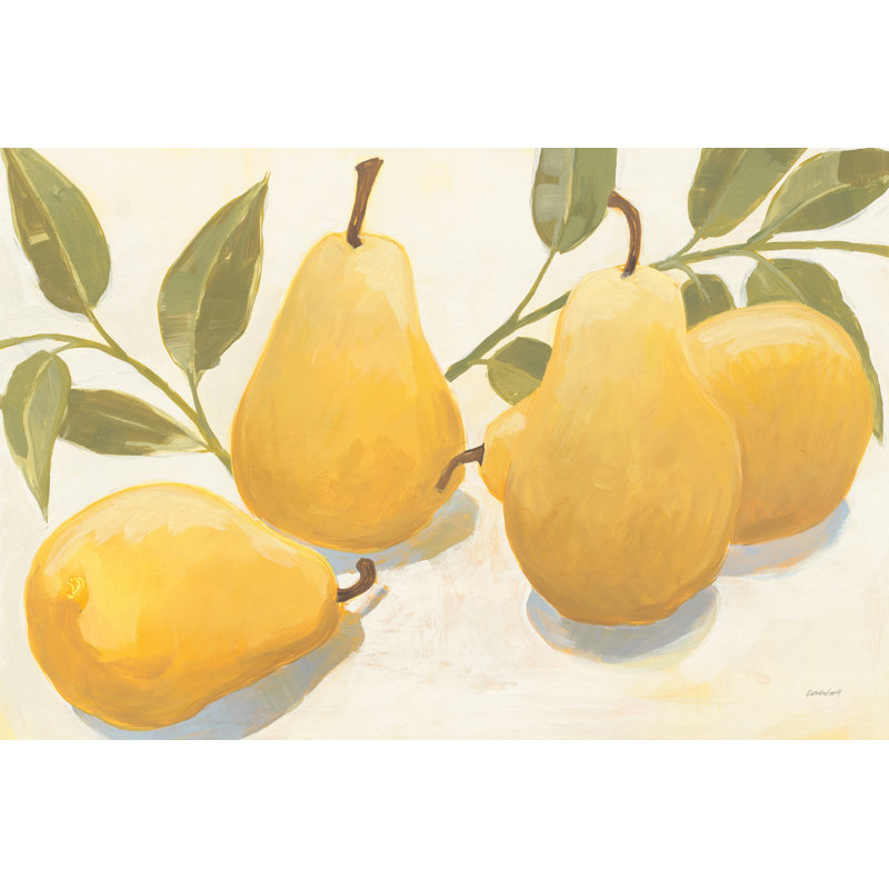 Pears I by Kathrine Lovell - Painting Print, Wrapped Canvas, 81cm H x 122cm W