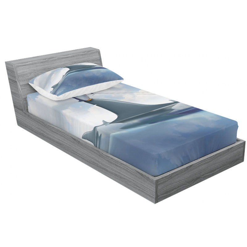 Microfiber Sheet Set, Twin XL Sheet Set with Fitted Sheet