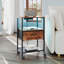 40 cm W Bedside Table
