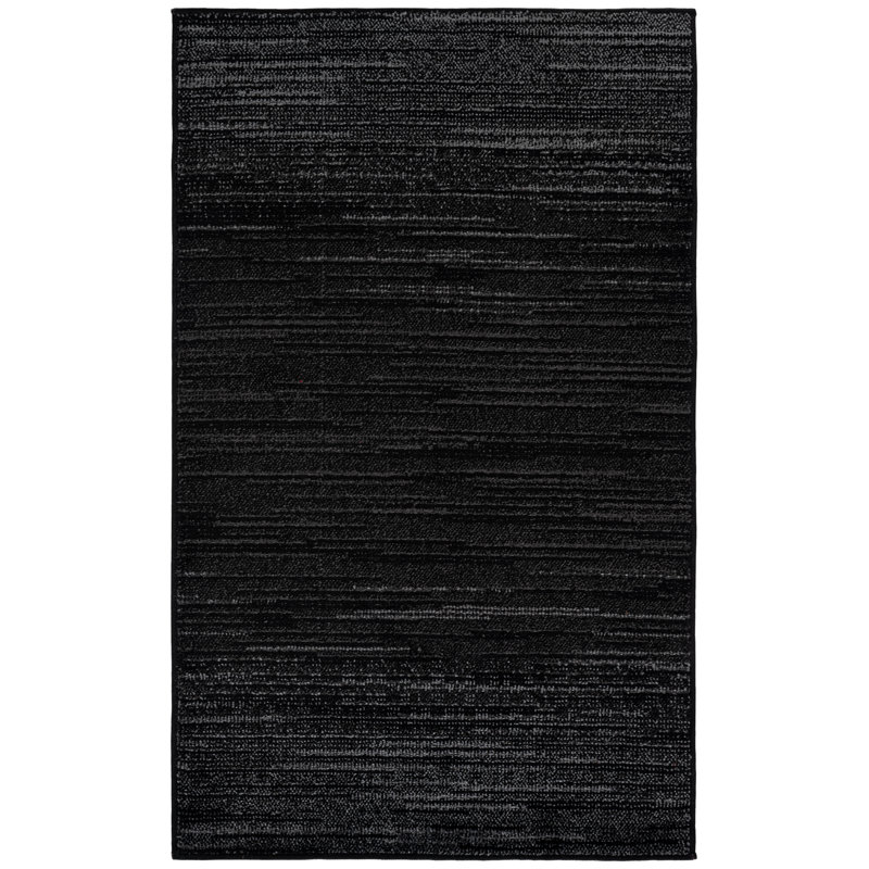 Sarang Black/Ivory Area Rug, Rectangle 3' x 5'