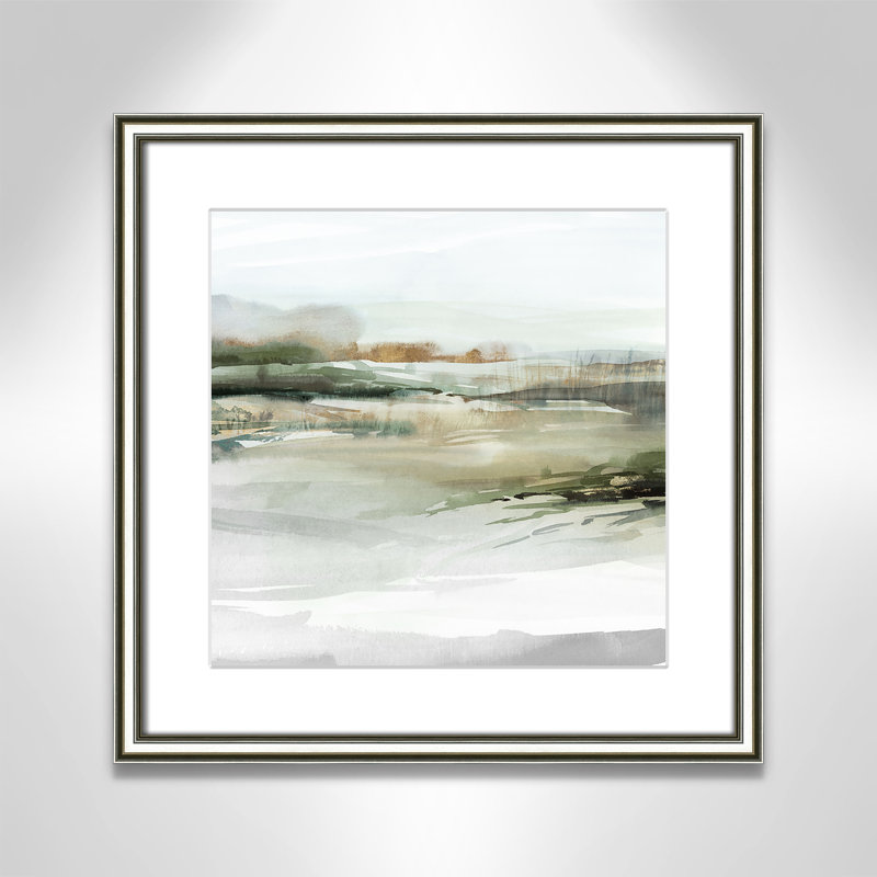 «Prologue II» par Isabelle Z, L 18,25 po x H 18,25 po, Imprimé mat, Argent classique