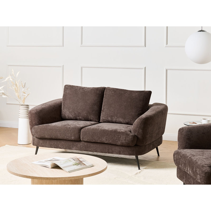 Lemelle 2 Seater Sofa, KJAER Brown Chenille